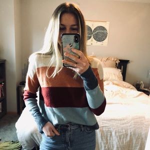 Striped Madewell sweater